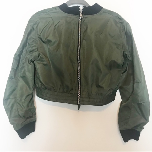 Women’s Zara cropped bomber jacket - Picture 3 of 5
